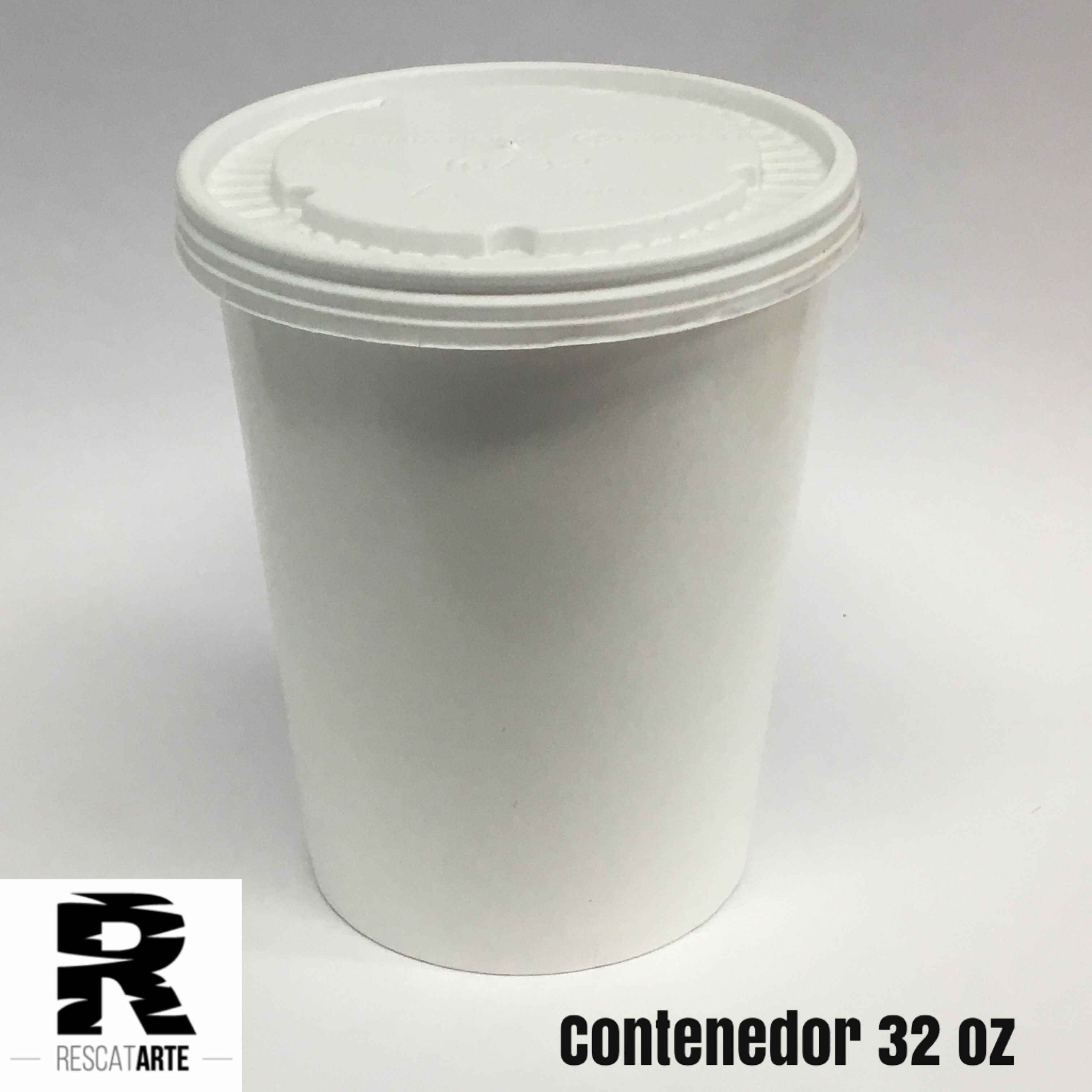 Envase 32oz Térmico Con Tapa - Desechables Diversos